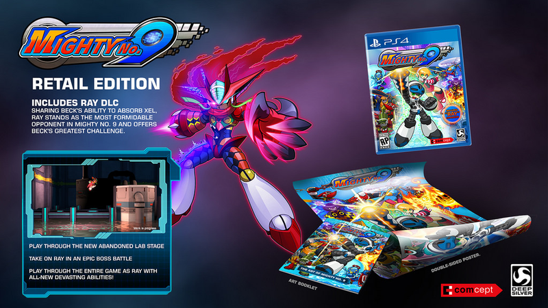 Illustration for article titled Mighty No. 9 Retail Version, Signature Edition, and CrossBuy